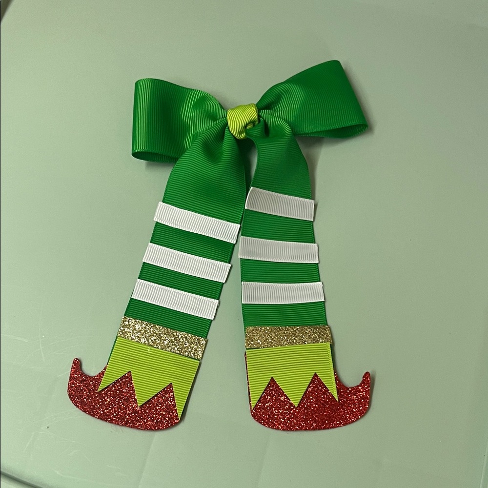 Elf Hair Clip Bow-NWOT
